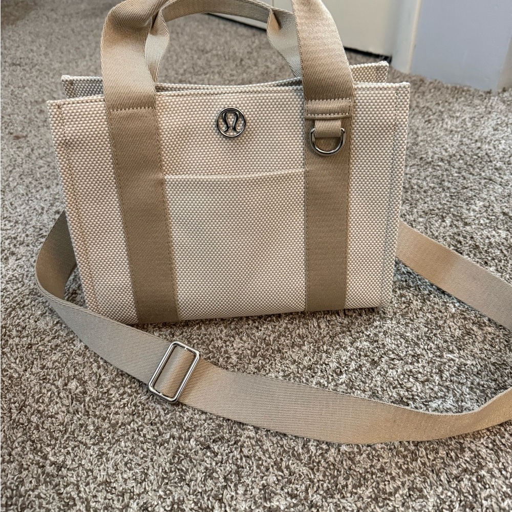 lululemon athletica Beige Crossbody Bag